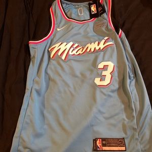 Authentic Dwayne Wade Miami Heat Jersey